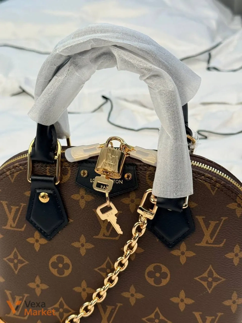 Louis Vuitton Alma Trunk шкіра та канва — фото 4