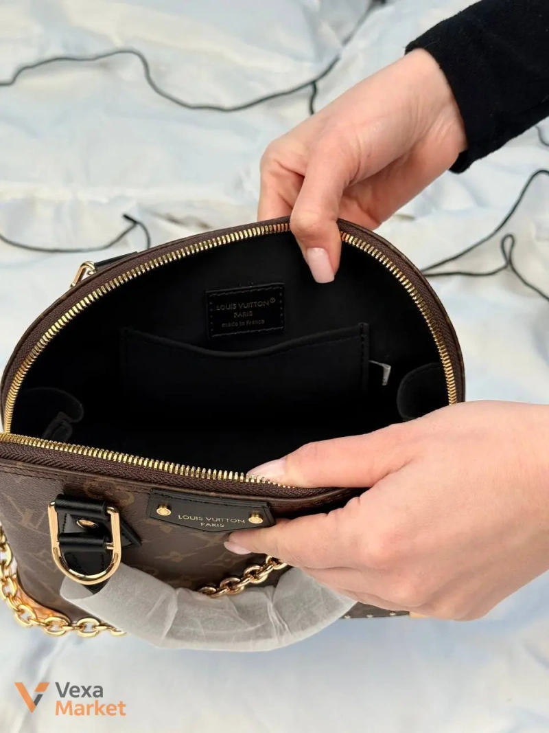 Louis Vuitton Alma Trunk шкіра та канва — фото 5