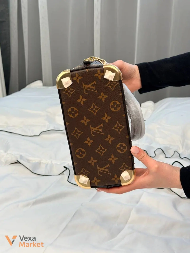 Louis Vuitton Alma Trunk шкіра та канва — фото 6