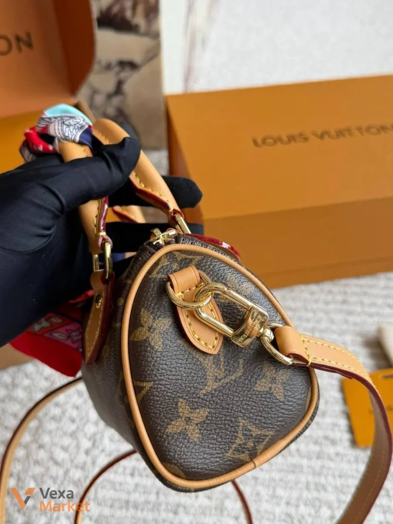 Louis Vuitton Nano Speedy Monogram Canvas — фото 6