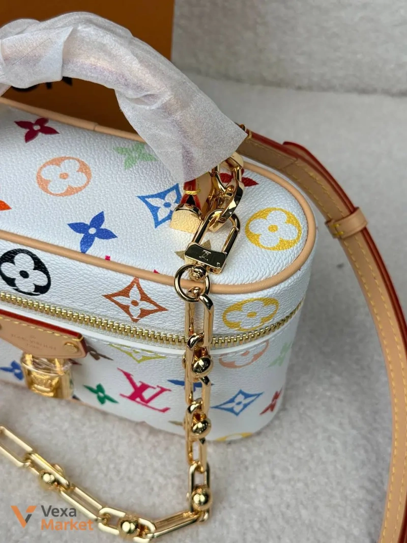 Louis Vuitton Vanity Bag White Multicolour — фото 3