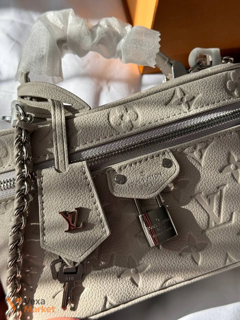 Louis Vuitton Vanity grey натуральна шкіра — фото 2