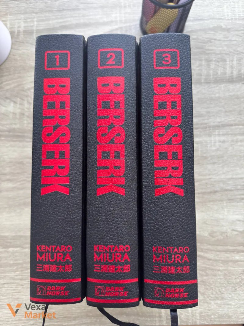 Манга Berserk Deluxe Edition Кентаро Міура комплект 3 книги — фото 2