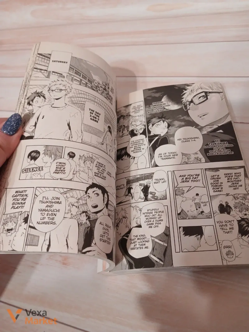 Манга Haikyu!!, томи 1-12 — фото 5
