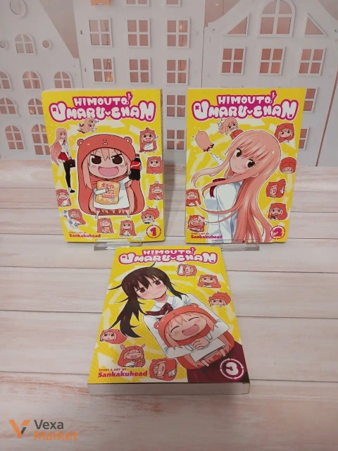 Манга Himouto! Umaru-chan, 3 томи, англійською мовою