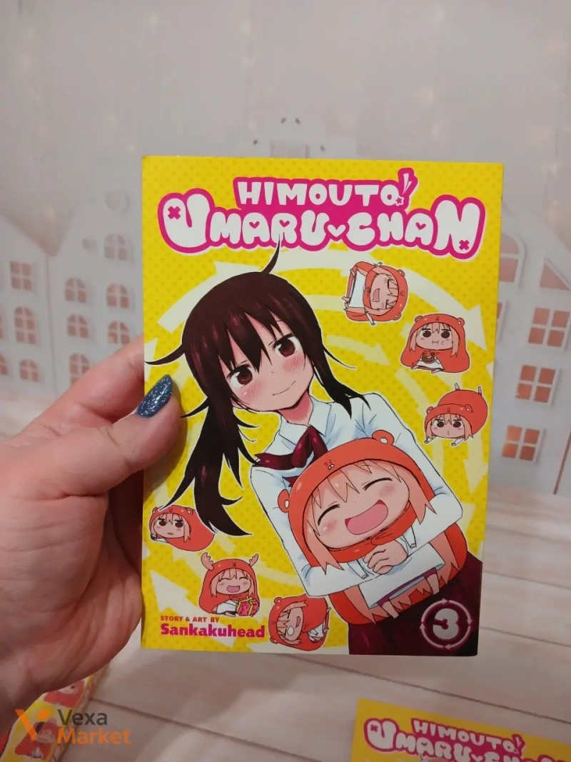 Манга Himouto! Umaru-chan, 3 томи, англійською мовою — фото 5