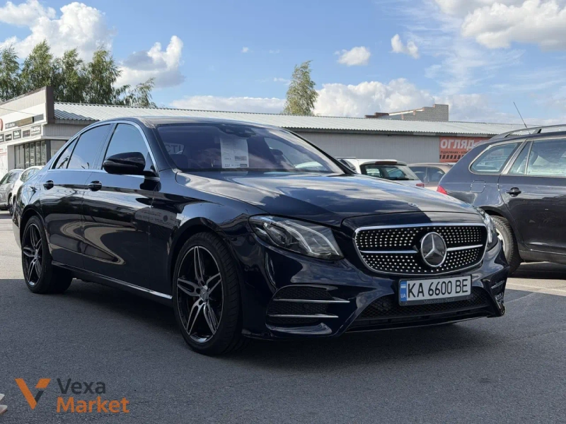 Mercedes-Benz E-Class 2020 Дизель 3.0 л. Автомат Синий — фото 2