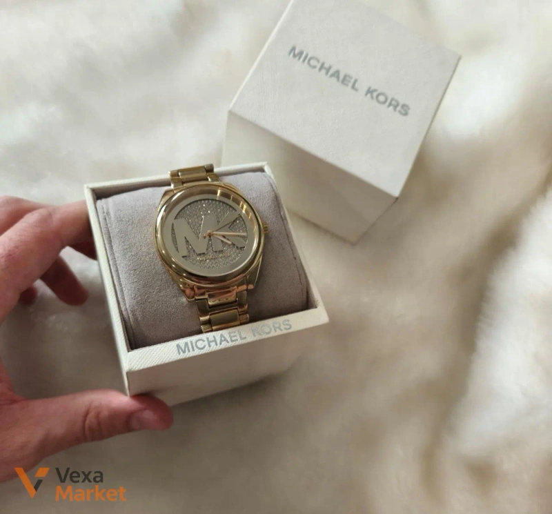 Michael Kors Женские часы золотистые — фото 3