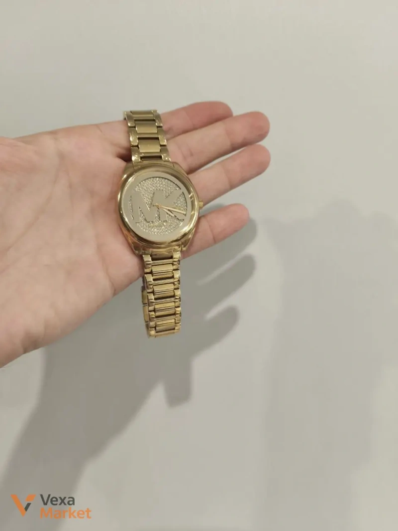 Michael Kors Женские часы золотистые — фото 4
