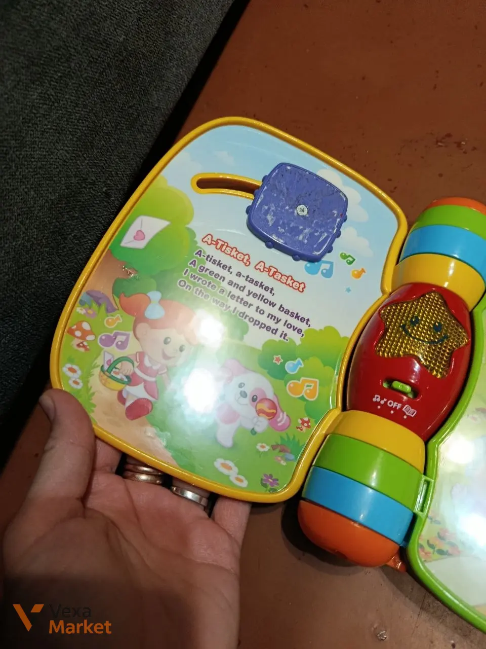 Музична книжечка VTech Musical Rhymes Book — фото 2