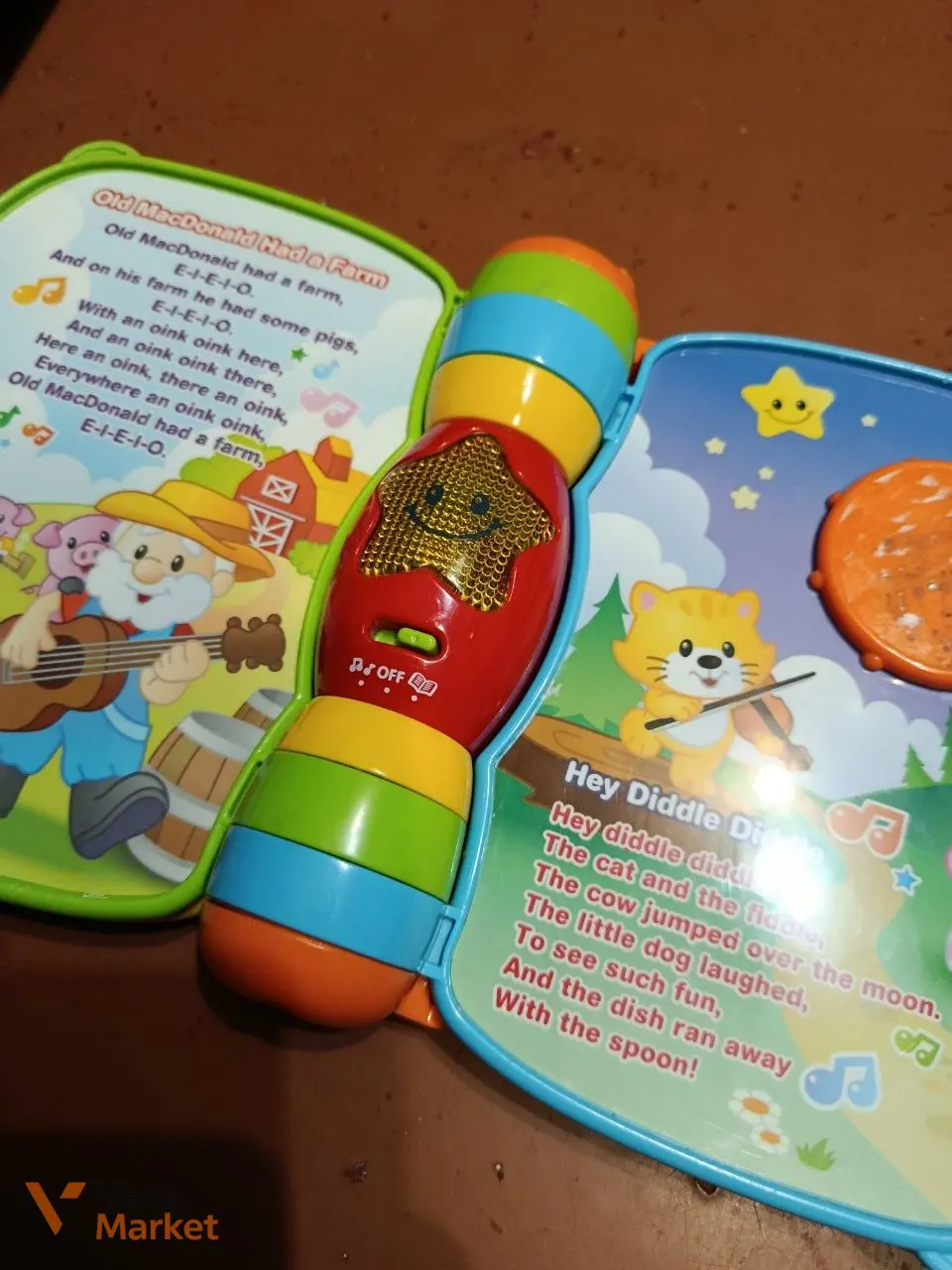 Музична книжечка VTech Musical Rhymes Book — фото 5