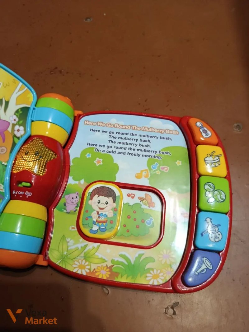 Музична книжечка VTech Musical Rhymes Book — фото 6