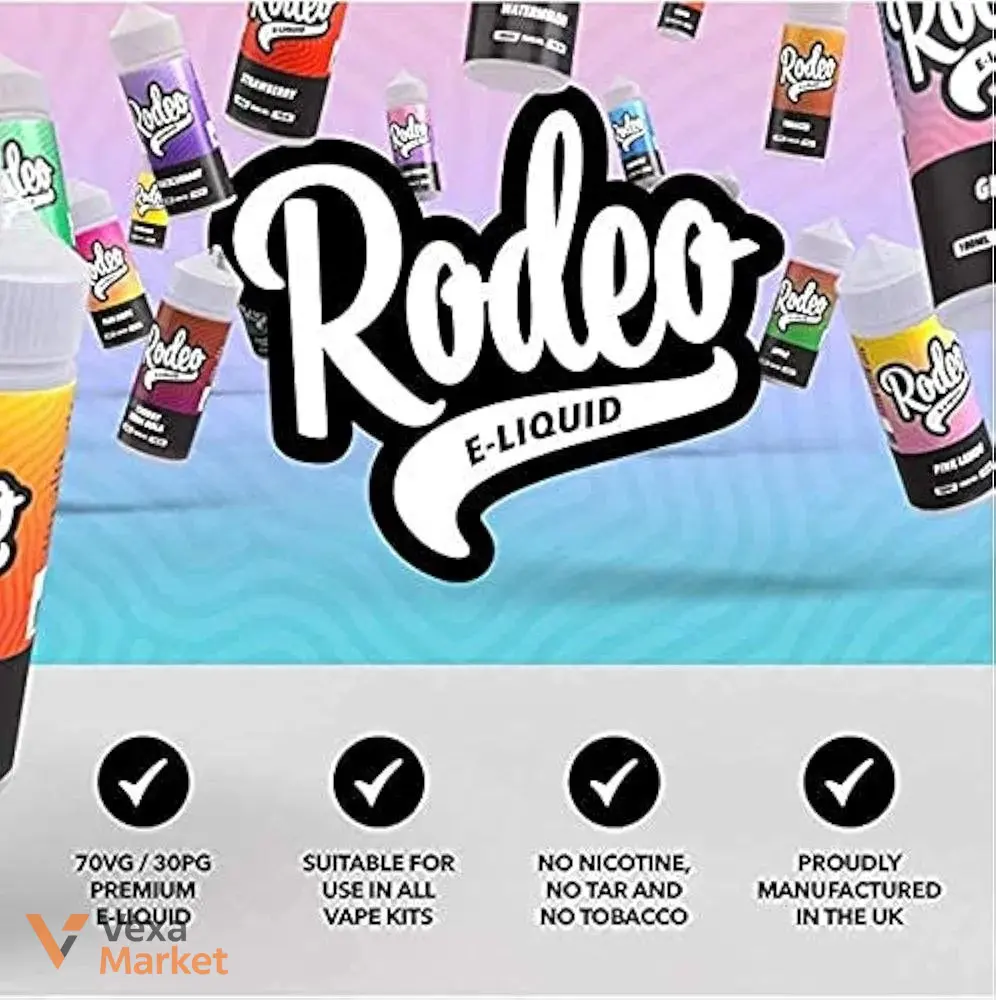 Набір рідин для електронних сигарет RODEO E-LIQUID 3 × 100 мл — фото 6