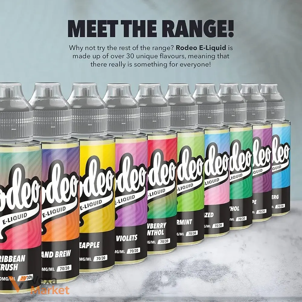 Набір рідин для електронних сигарет RODEO E-LIQUID 3 × 100 мл — фото 7
