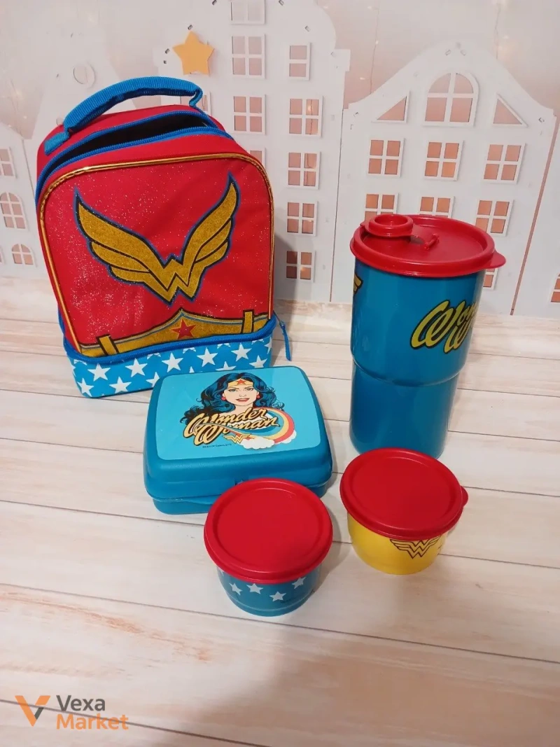Набір Tupperware Wonder Woman Lunch Set — фото 4