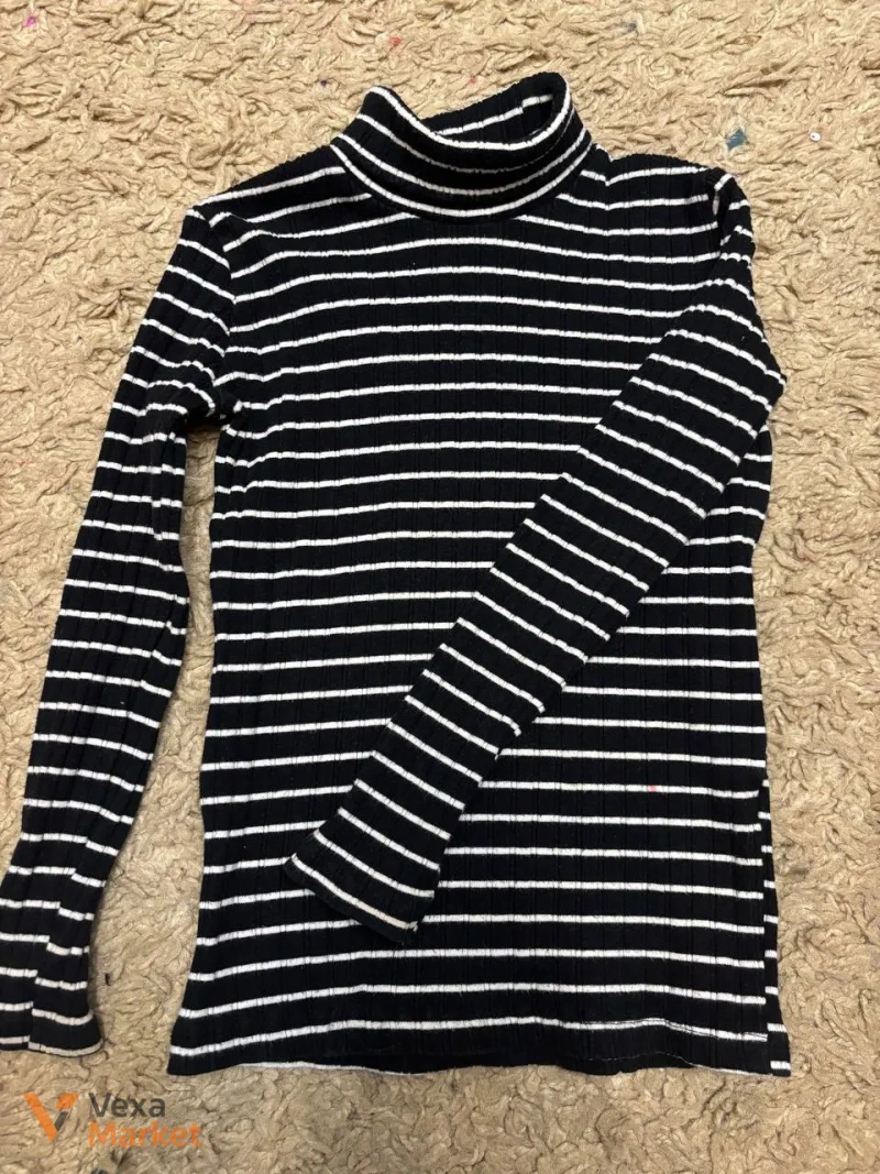 Набор для девочки Zara: рубашка и джинсовые лосины, 4-5 лет — фото 4