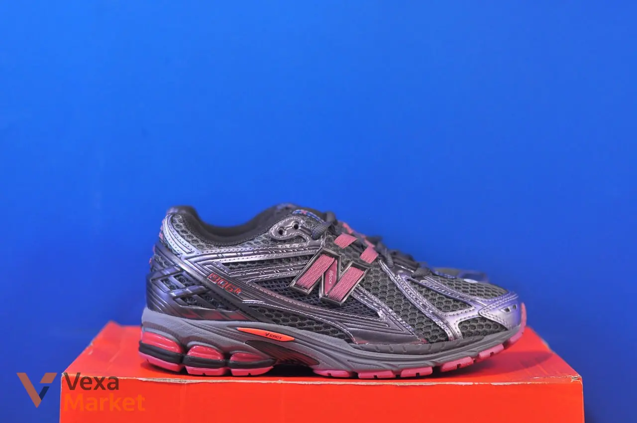 New Balance 1906R Dark Silver Metallic Rosewood — фото 4