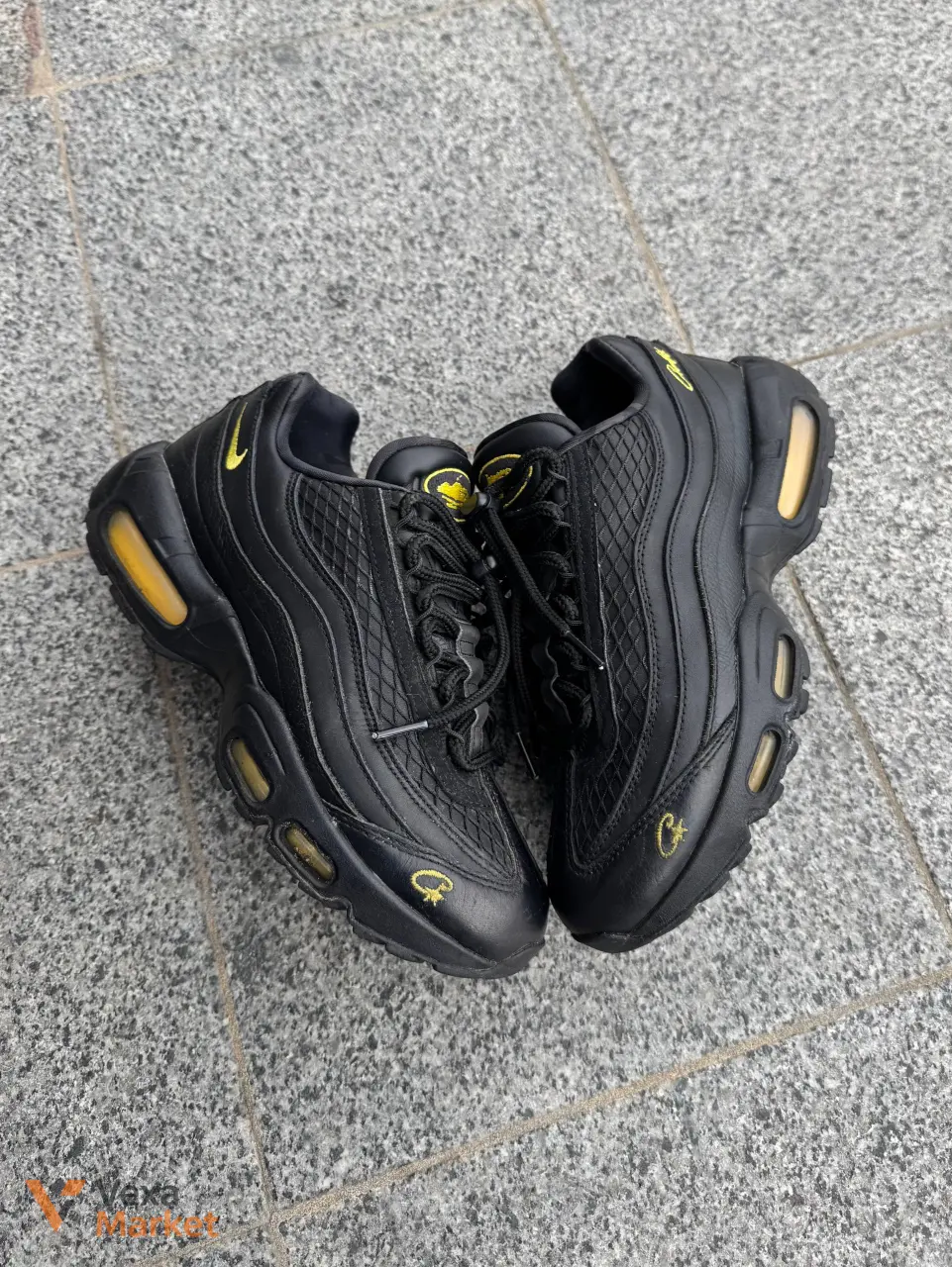 Nike x Corteiz Air Max 95 Honey Black — фото 2