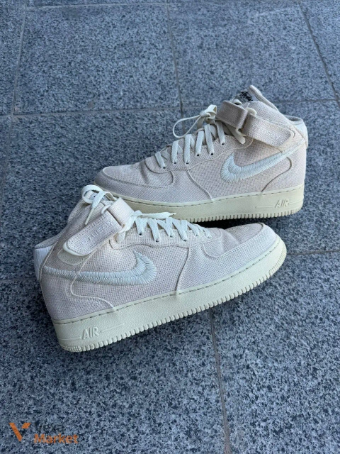 Nike x StΓΌssy Air Force 1 Mid 46 ΡΠ°Π·ΠΌΠ΅Ρ