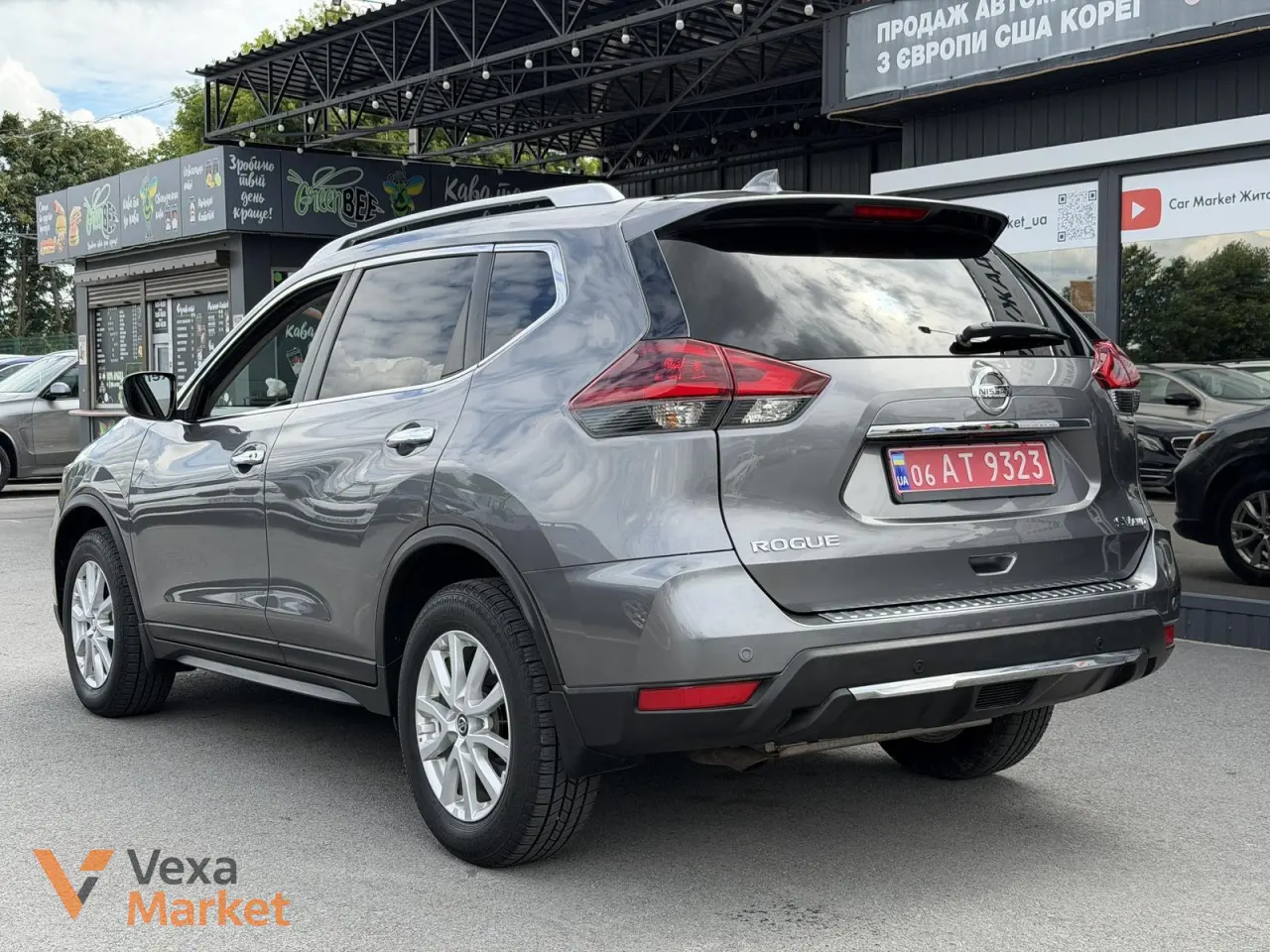 Nissan Rogue 2019 2.5 л Автомат Полный привод Серый — фото 4