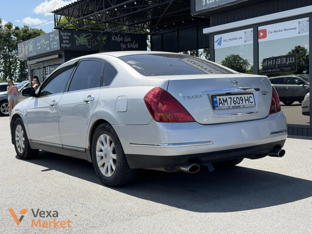 Nissan Teana 2006 Сірий Автомат Газ/Бензин 2.3 л. — фото 4