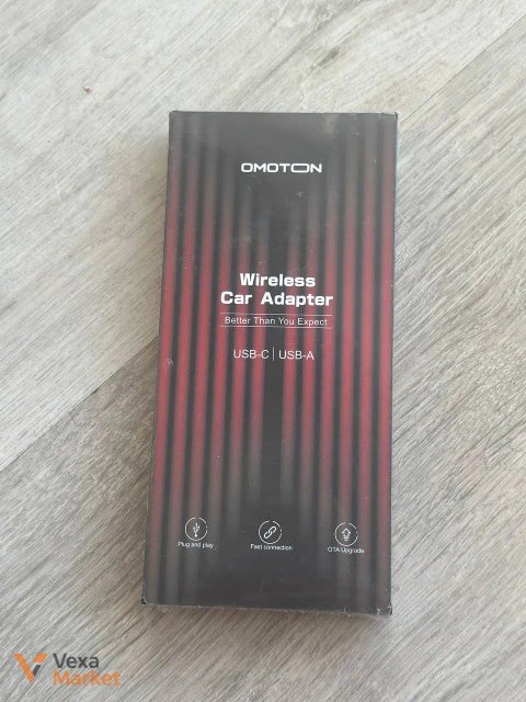 OMOTON Wireless Car Adapter USB-C/USB-A