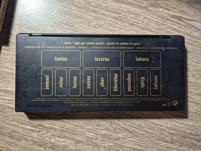 Палетка Kat Von D Shade + Light Eye Contour Palette оригінал США — фото 4