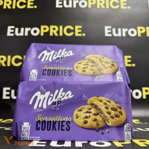 ΠΠ΅ΡΠΈΠ²ΠΎ Milka Sensations Cookies Π· ΠΌΠΎΠ»ΠΎΡΠ½ΠΎΠ³ΠΎ ΡΠΎΠΊΠΎΠ»Π°Π΄Ρ 156Π³