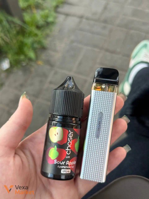 Pod-система Vaporesso LUX та рідина Chaser Sour Apple