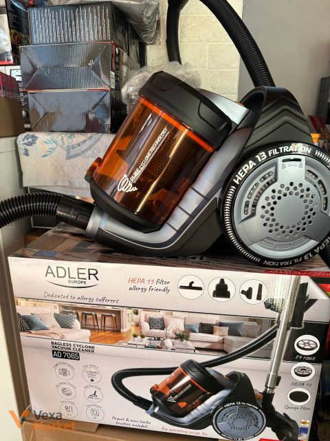 Потужний циклонний пилосос Adler AD 7065 з HEPA 13 фільтром
