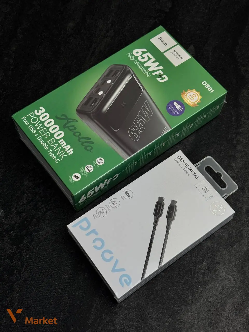 Power Bank Hoco DB81 Apollo PD65W 30000 mAh — фото 2