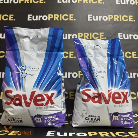 ΠΡΠ°Π»ΡΠ½ΠΈΠΉ ΠΏΠΎΡΠΎΡΠΎΠΊ Savex Premium Π΄Π»Ρ Π±ΡΠ»ΠΈΡ
ΡΠ° ΠΊΠΎΠ»ΡΠΎΡΠΎΠ²ΠΈΡ
ΡΠ΅ΡΠ΅ΠΉ 3.45 ΠΊΠ³
