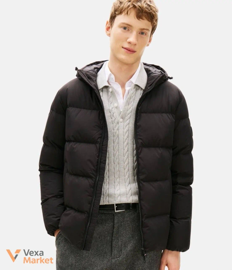 Пуховик Tommy Hilfiger чоловічий чорний XL — фото 2