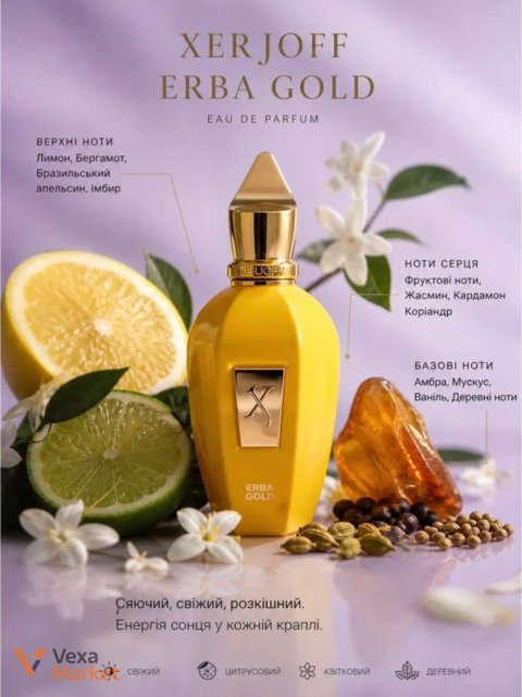 Розпив парфумерії: Xerjoff Erba Gold, Lattafa Musamam, Tom Ford Soleil Blanc