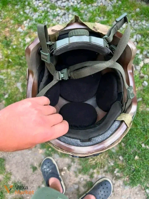Шлем тактический камуфляжный