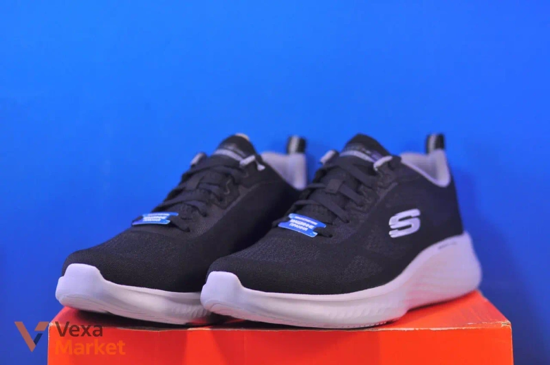 Skechers Skech-Lite Pro 232861/BKGY Чорні чоловічі кросівки 43 розмір — фото 2