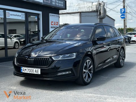 Skoda Octavia IV покоління/A8 2020 Чорний Дизель 2.0 Автомат
