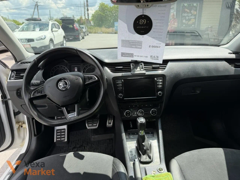 Skoda Octavia Scout 2015 Дизель 2.0 л. Автомат Белый — фото 6