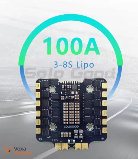 SoloGood 8S F722 Stack 100A для FPV дронов