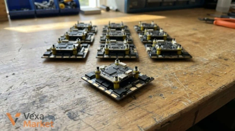 Стек F722 FC + ESC 100A 3–8S FPV для дронів