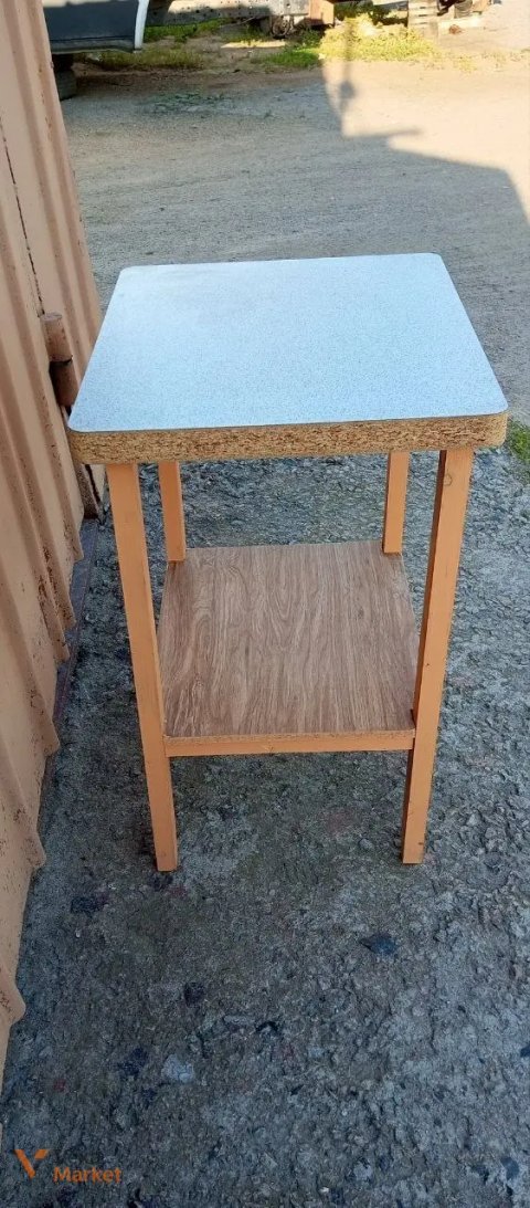 Столик розкладний 55,5×48,5 см висота 80 см