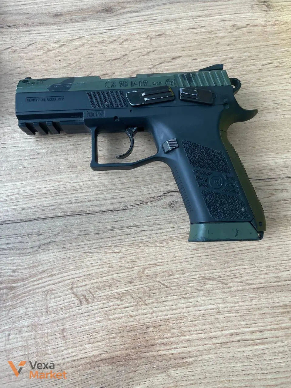 Страйкбольный пистолет ASG CZ75 P-07 Duty CO2 Blowback — фото 2