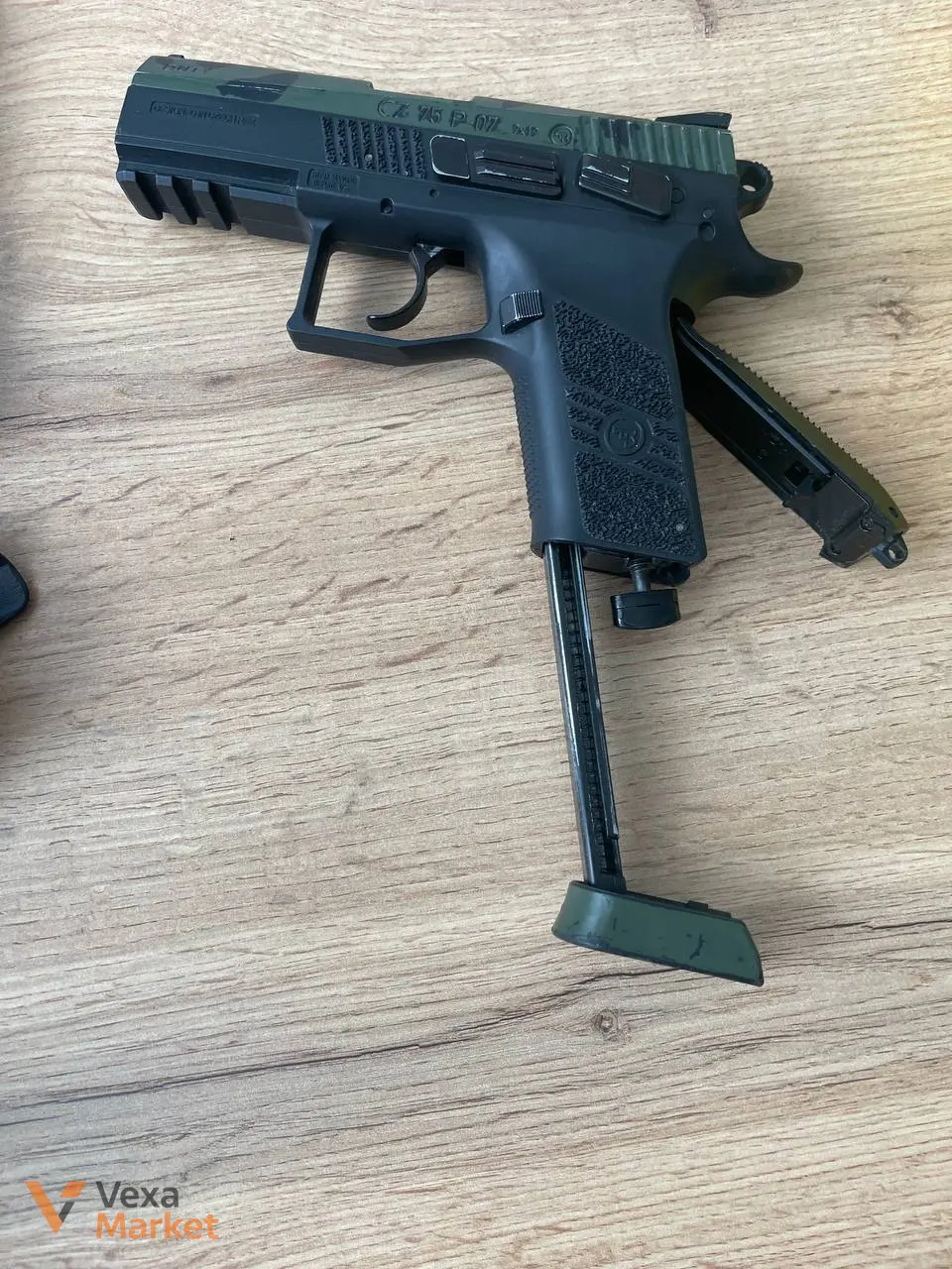 Страйкбольный пистолет ASG CZ75 P-07 Duty CO2 Blowback — фото 3
