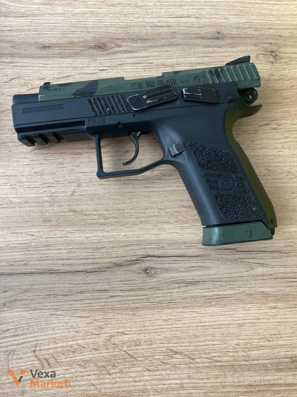 Страйкбольный пистолет ASG CZ75 P-07 Duty CO2 Blowback — фото 4