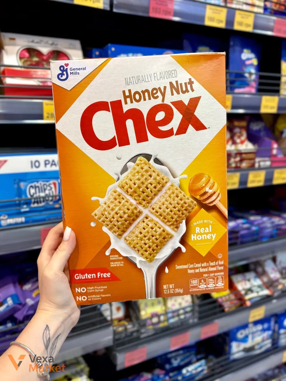 Сухий сніданок Honey Nut Chex Gluten Free 354г