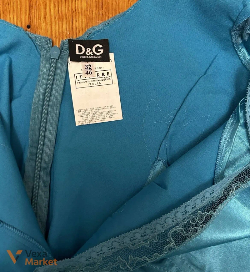 Сукня Dolce & Gabbana бірюзова розмір S — фото 5