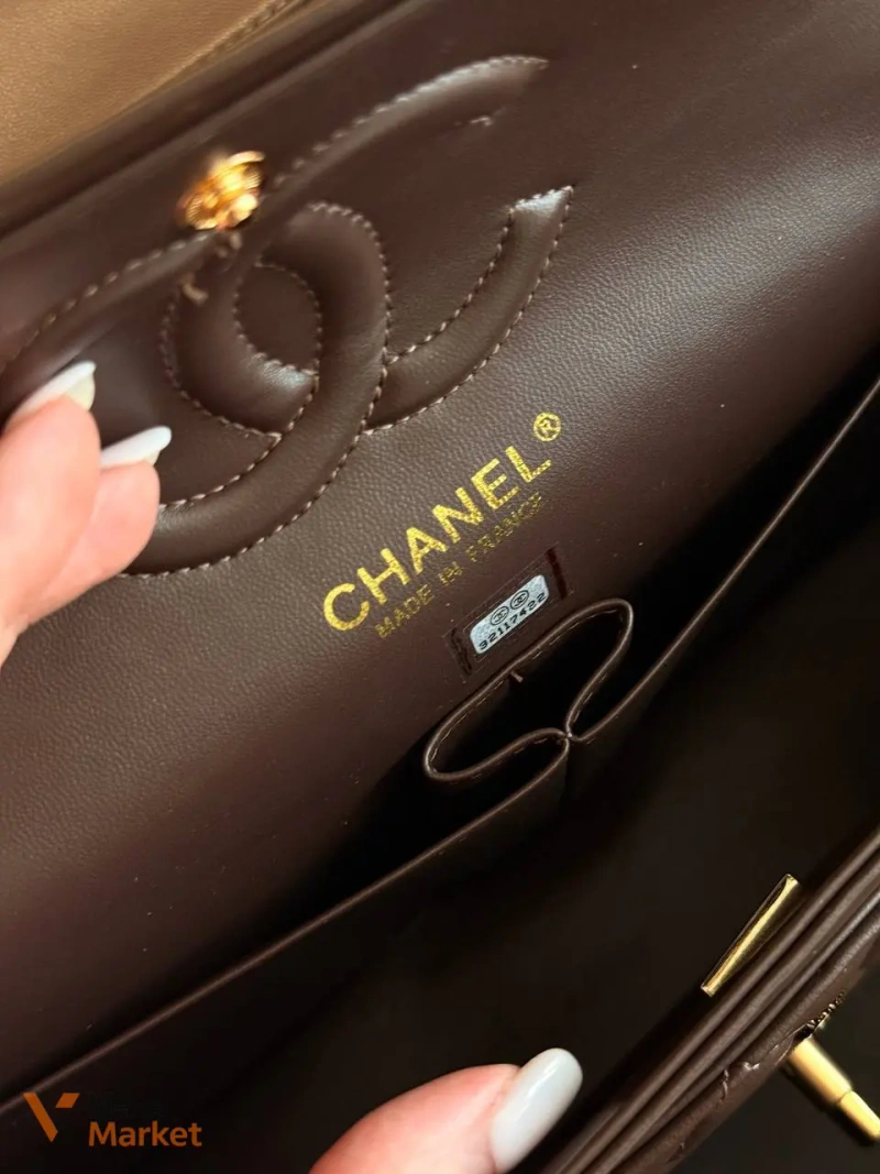 Сумка Chanel коричневая — фото 6