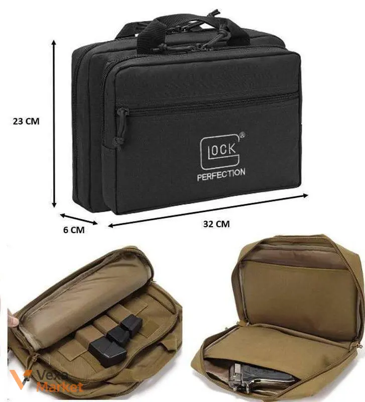 Сумка пістолетна Glock олива — фото 2