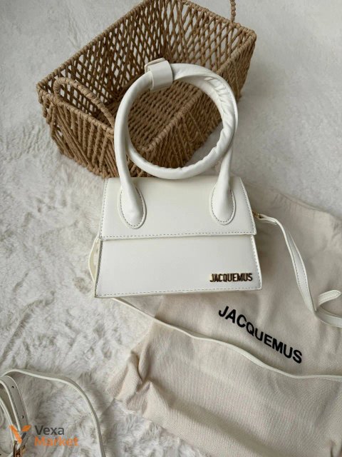 Сумочка Jacquemus малютка біла