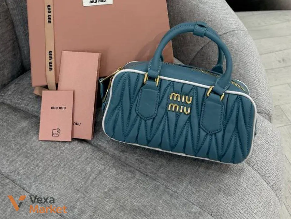 Сумочка Miu Miu натуральная кожа люкс качество — фото 3